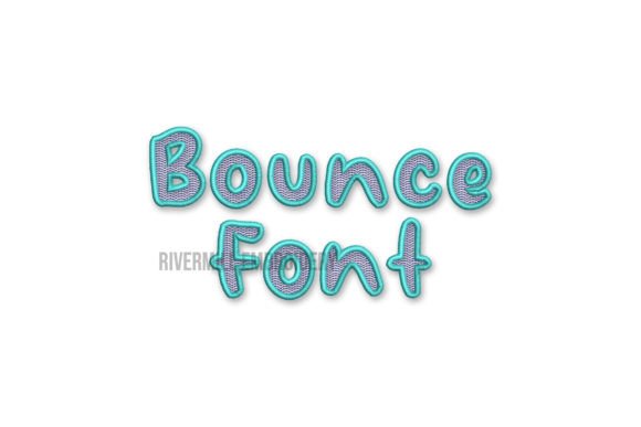 1 1 2 Bounce Embroidery Font: A Designer’s Take for Boutique Apparel