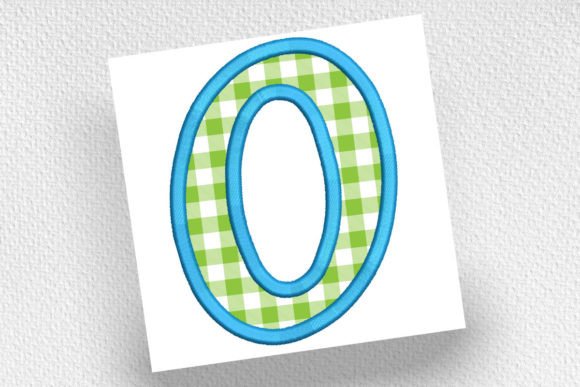 Applique Number 0: A Seasonal Embroidery Staple?