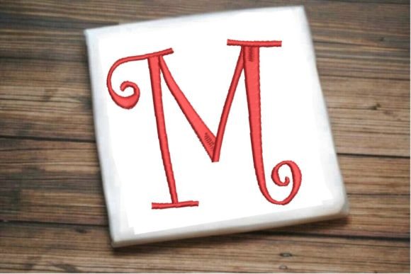 Beautiful Capital M Letter Monogram: A Designer’s Take for Boutique Apparel