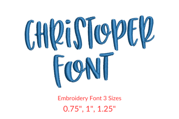Christopher Font Embroidery Design: A Craft Fair Seller’s Must-Have?