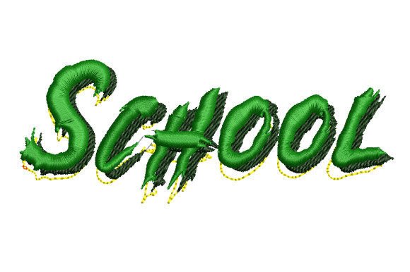 Cool School Font: A Designer’s Review for Boutique Apparel Embroidery