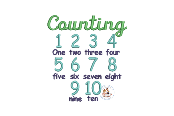Counting 1 to 10: A Charming Touch for Handmade Learning Gifts
