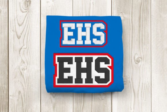 EHS High School Initials Embroidery Review for Business Use