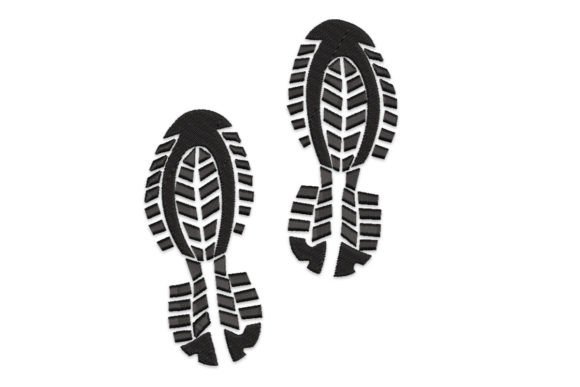 Footprint of Shoe Sole: A Designer's Take on Sweatshirt Embroidery
