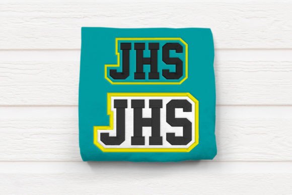 JHS High School Initials Embroidery: A Craft Fair Must-Have?