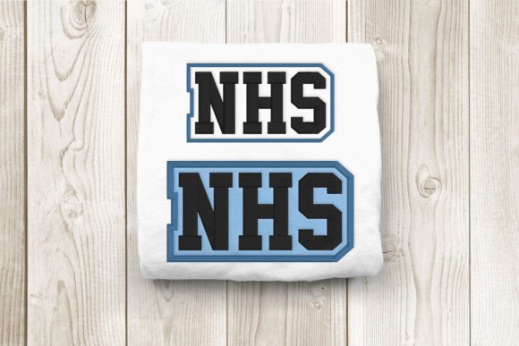 NHS High School Initials Embroidery Review