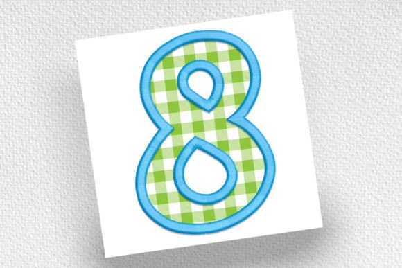 Number 8 Applique: A Designer’s Review for Boutique Sweatshirt Embellishment
