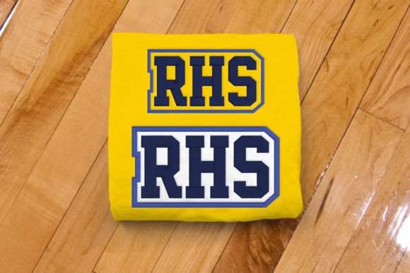 RHS High School Initials: A Designer’s Review for Personalized Embroidery
