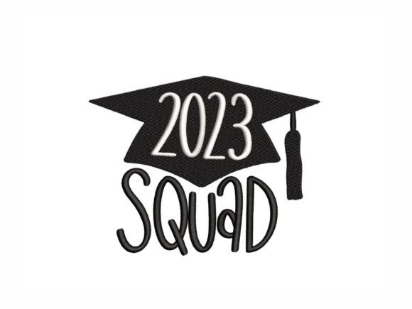 Squad 2023: A Seasonal Embroidery Design for Celebration & Connection