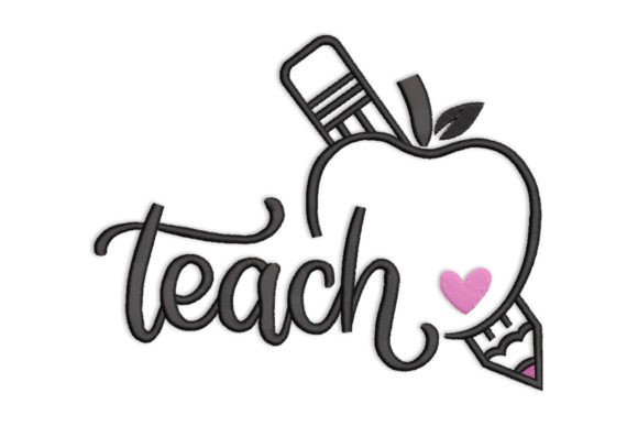 Teach Apple Pencil Embroidery Design Review